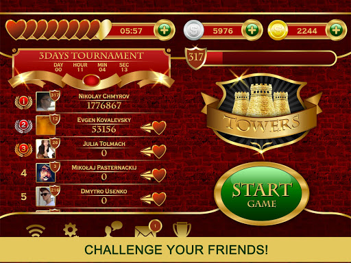 Towers Tri Peaks: Classic Pyramid Solitaire Screenshot1