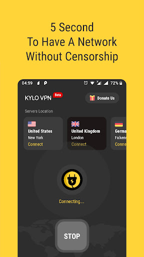 Kylo Vpn - Fast & Safe Screenshot1