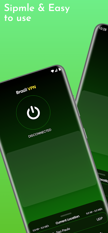 Brazil VPN – Secure VPN Proxy Screenshot1