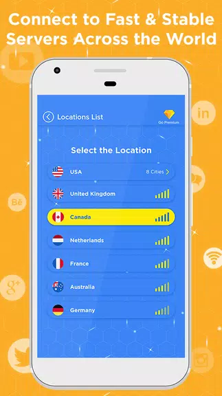 Super VPN - VPN Hotspot Screenshot2