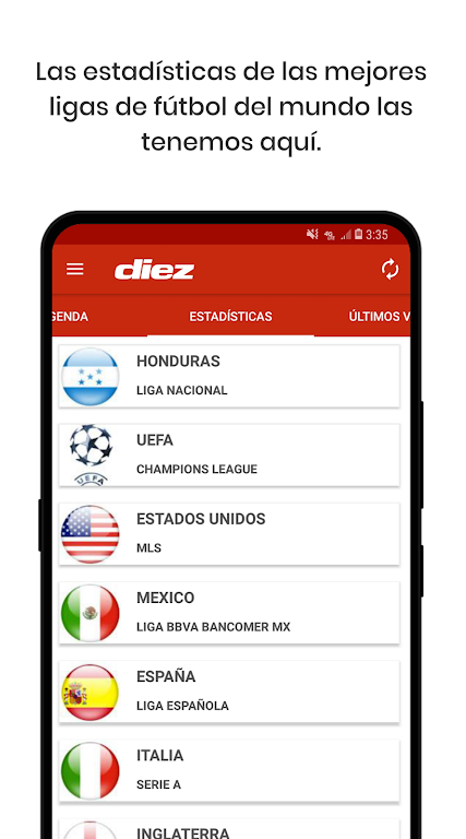 Diez Honduras Screenshot2