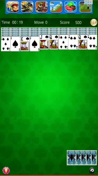 Spider Solitaire 2018 Screenshot4