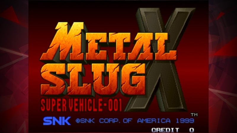 METAL SLUG X ACA NEOGEO Screenshot1