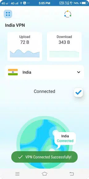 VPN INDIA- Free VPN Proxy Server & Secure Service Screenshot3