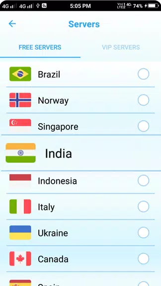 VPN INDIA- Free VPN Proxy Server & Secure Service Screenshot4