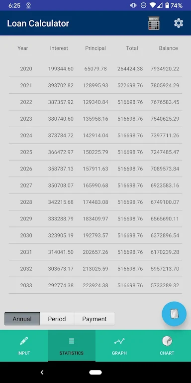 Loan and Mortgage Calculator Screenshot2