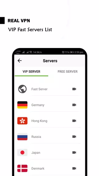 Real VPN – Super Unlimited Fas Screenshot2