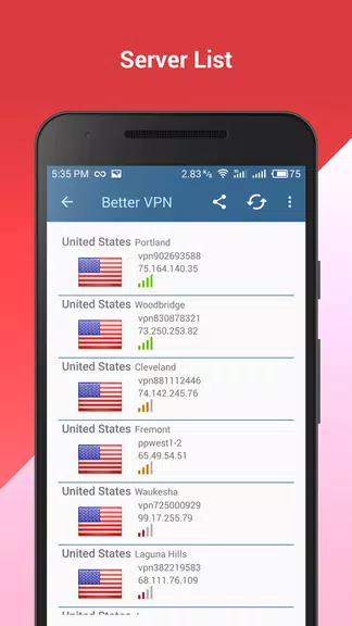 Better VPN -Free Unlimited VPN & WiFi Privacy Screenshot4