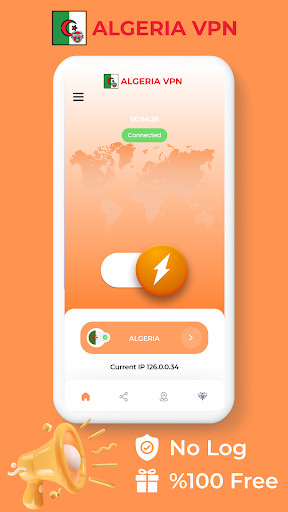 Algeria VPN - Private Proxy Screenshot1