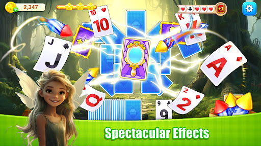 Solitaire lovely Fish: Tripeaks Screenshot4