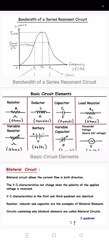 Electrical Engineering Notes Screenshot3