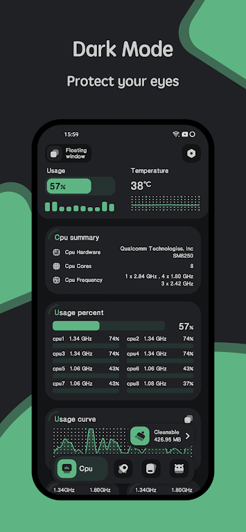 System Monitor Cpu Ram Battery Mod Screenshot2