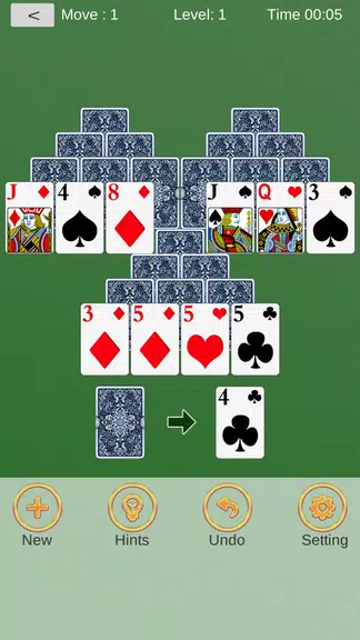 TriPeaks Solitaire : 300 levels Screenshot2