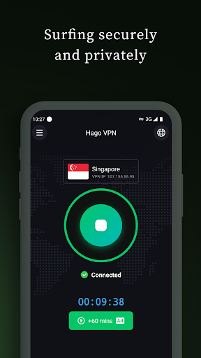 HAGO VPN - Fast Safe VPN Proxy Screenshot1