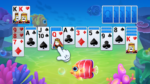 Solitaire Fish - Spider Card Screenshot2