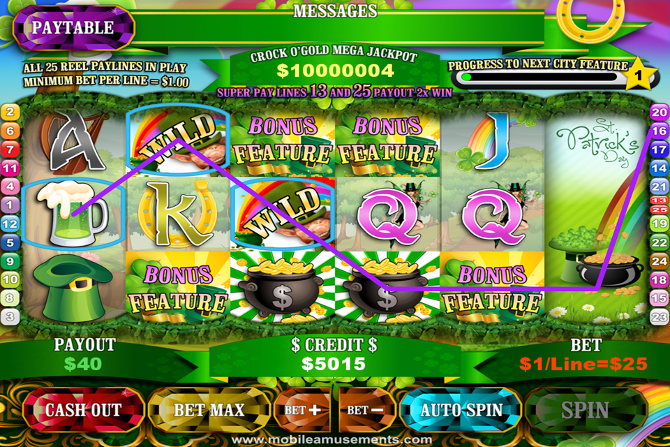 Crock O'Gold Riches Slots FREE Screenshot1