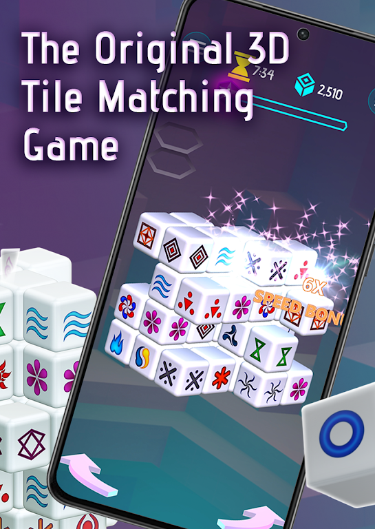 Mahjong Dimensions: 3D Puzzles Screenshot1