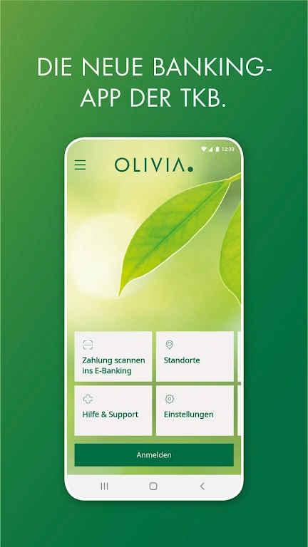 OLIVIA Mobile Banking TKB Screenshot1