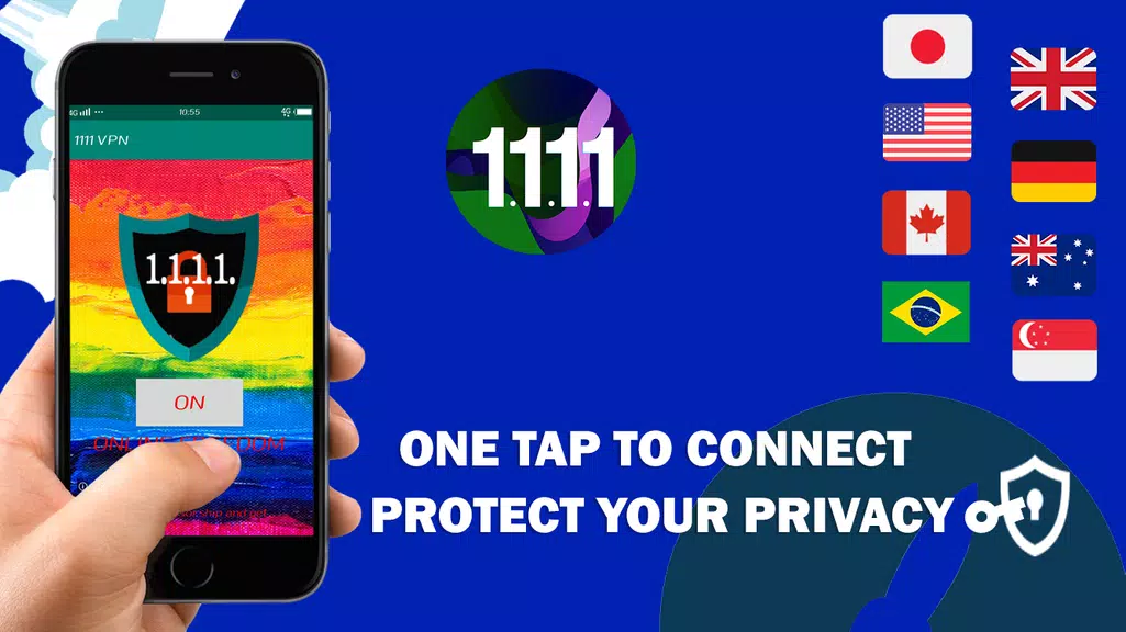 1111 VPN - Free VPN Proxy Unlimited Screenshot2