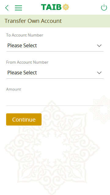 TAIB Mobile Banking Screenshot2