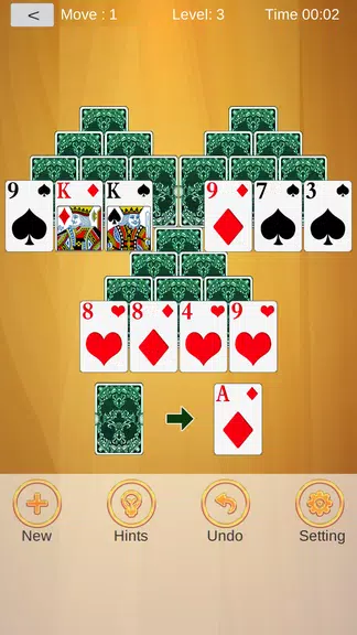 TriPeaks Solitaire : 300 levels Screenshot3