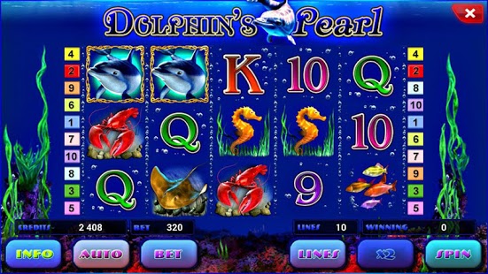 Dolphins Pearl Deluxe slot Screenshot1