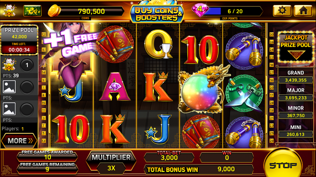 Grand Orient Casino Slots Screenshot1