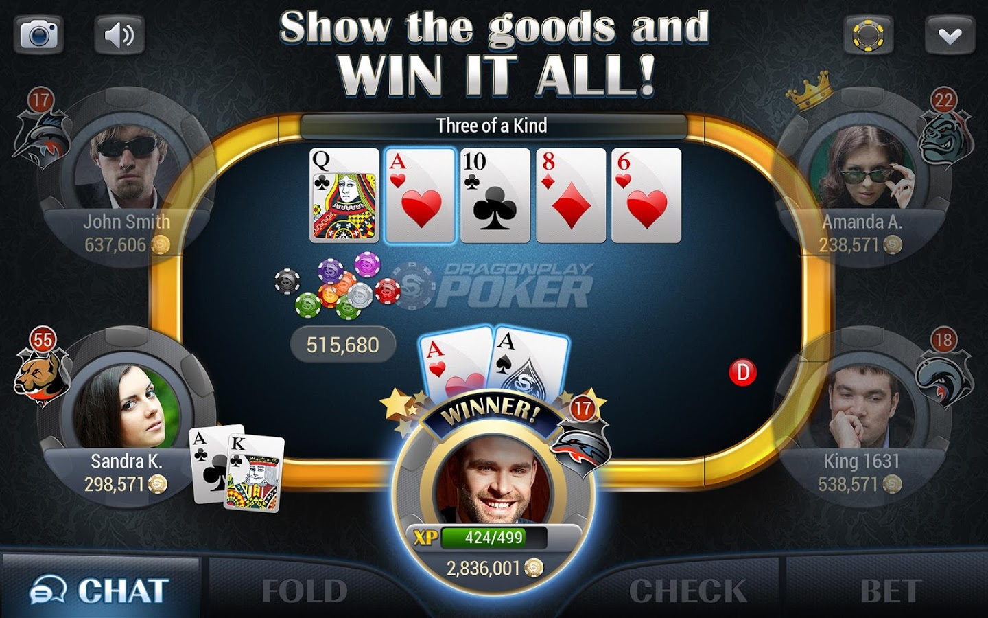 Dragonplay™ Poker Texas Holdem Screenshot2