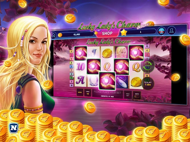 Lucky Lady's Charm Deluxe Slot Screenshot2