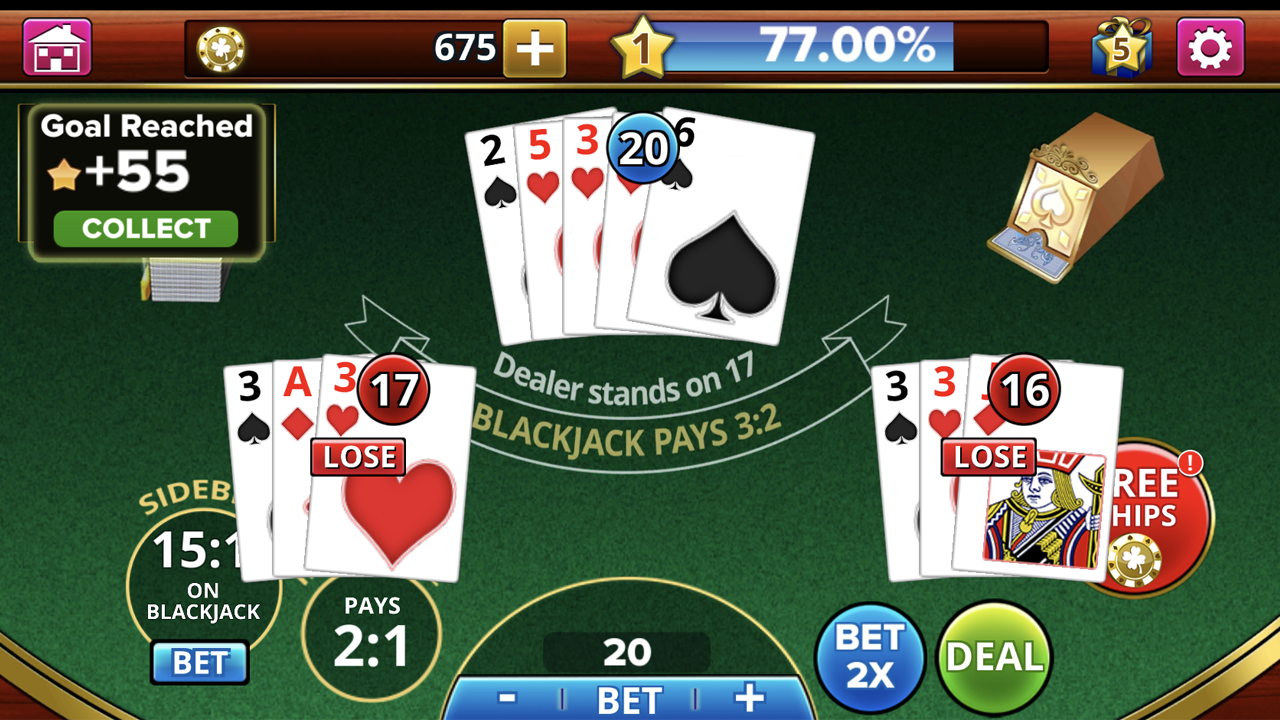 BLACKJACK! Screenshot1