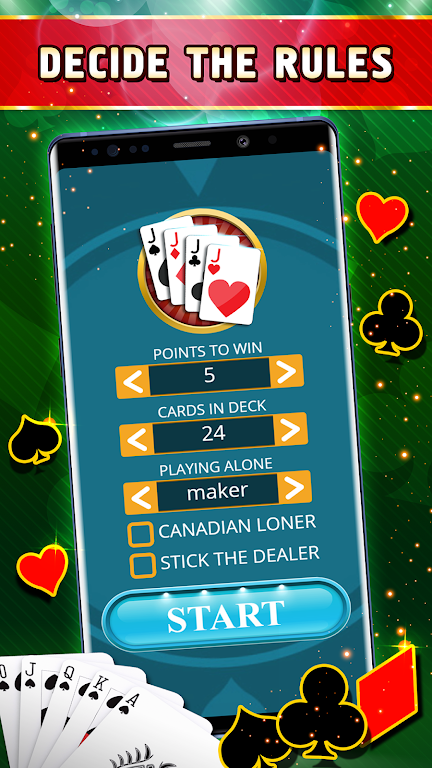 Euchre Offline - Single Player Screenshot3