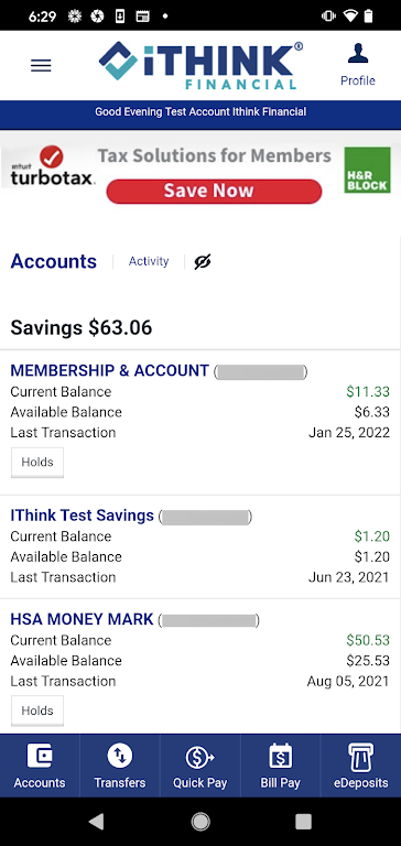 iTHINK Financial Mobile App Screenshot2