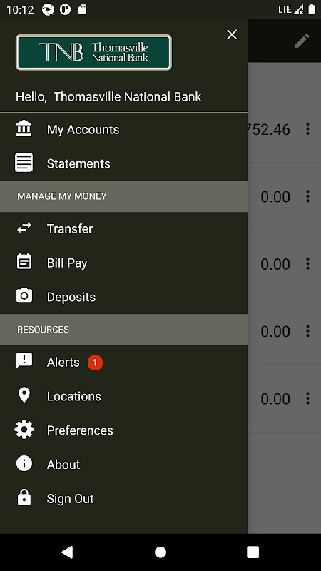 TNB Mobile Banking Screenshot2