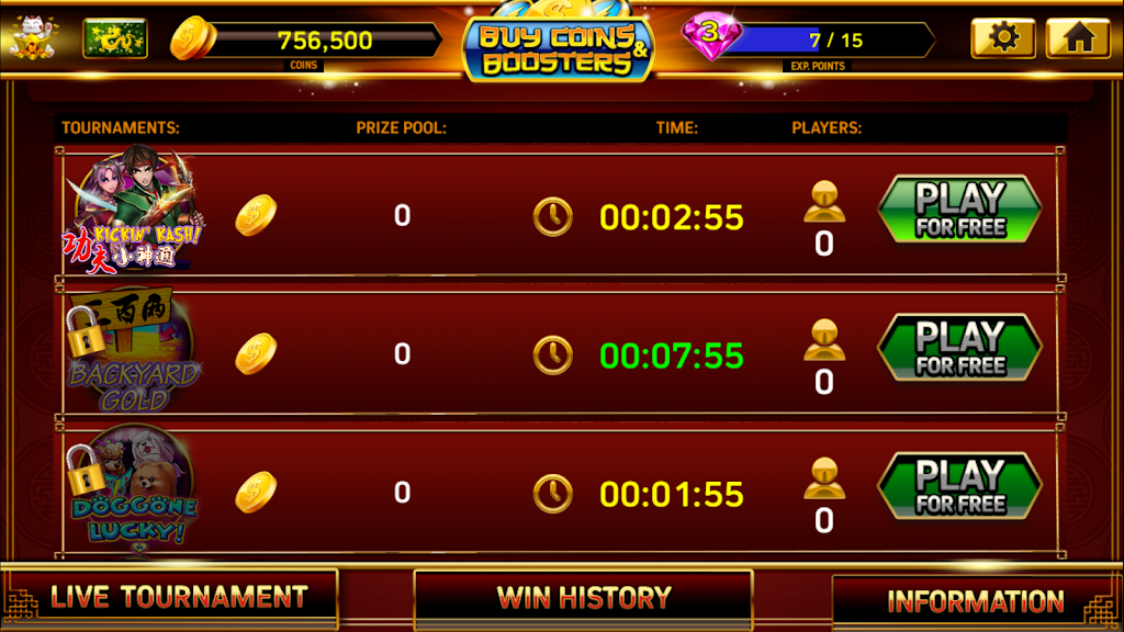 Grand Orient Casino Slots Screenshot2