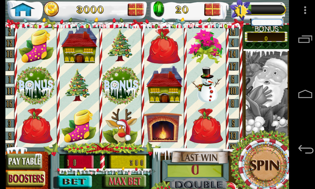 Slots - Santa's Treasure Screenshot1