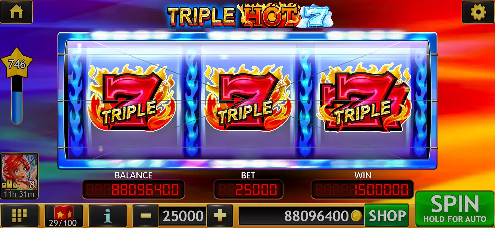 Wild Triple 777 Slots Casino Screenshot3