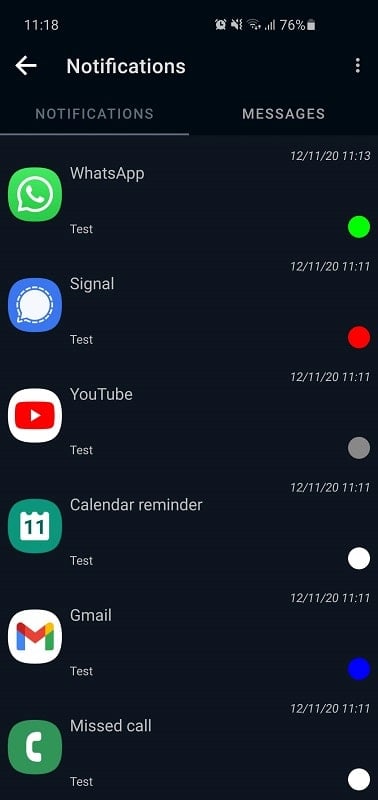 LED Blinker Notifications Pro Screenshot3