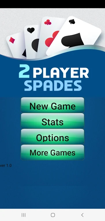 Two Player Spades Screenshot3