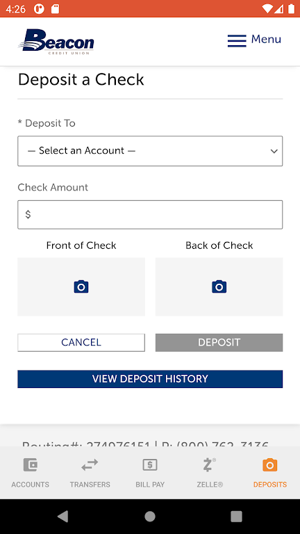 Beacon Credit Union Screenshot4