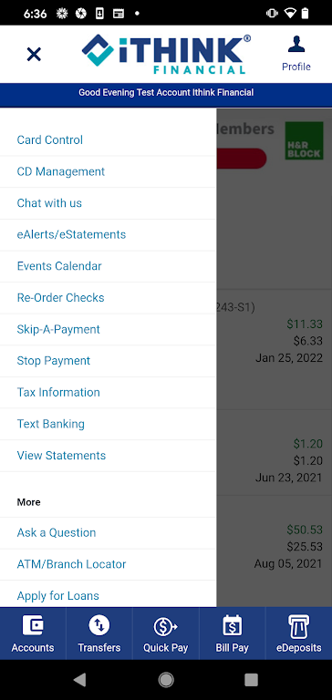 iTHINK Financial Mobile App Screenshot3