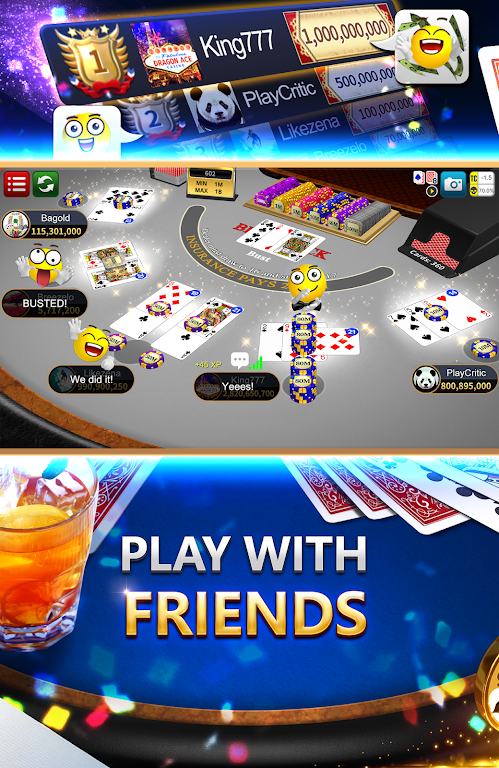 Blackjack 21 Dragon Ace Casino Screenshot3