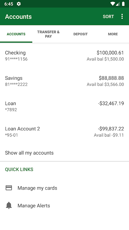 Fidelity Mobile Banking Screenshot3