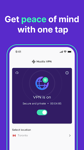 Mozilla VPN - Secure & Private Screenshot3