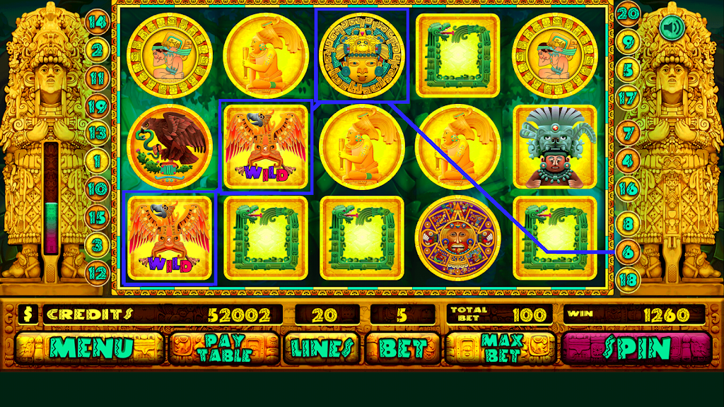 Mayan Gold - Slot Machine Screenshot2