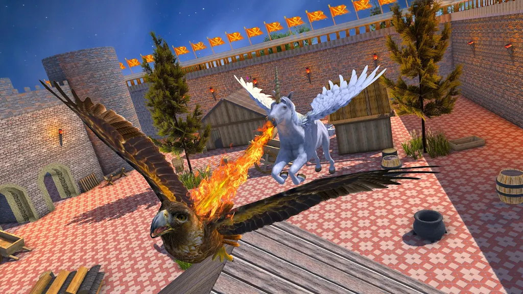 Flying Unicorn Horse Game Screenshot3