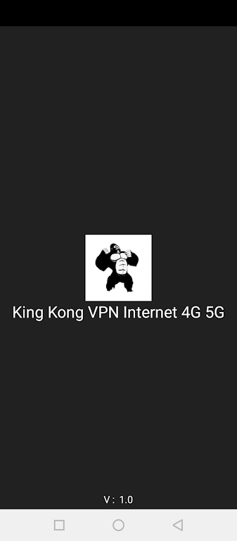 King Kong VPN Internet 4G 5G Screenshot1