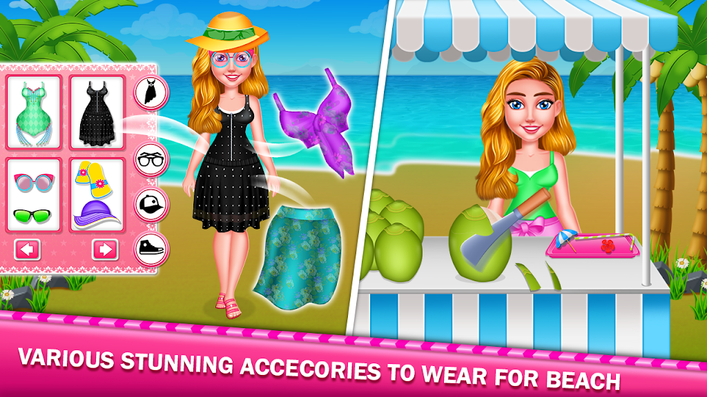 Summer Beach Girl Fun Activity Screenshot2