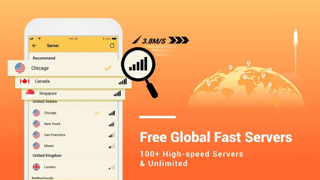 VPN Master Lite - Free Forever & Unlimited & Fast Screenshot3