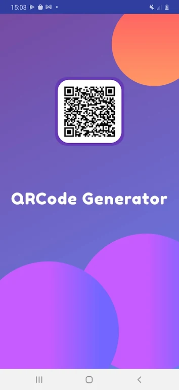 QR Code Generator & Scanner Screenshot1