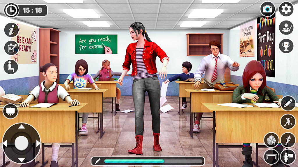 High School Life: School Games Screenshot1